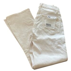 JOES JEANS VINTAGE STRETCH Flare/Bootcut Jeans White - Size 23